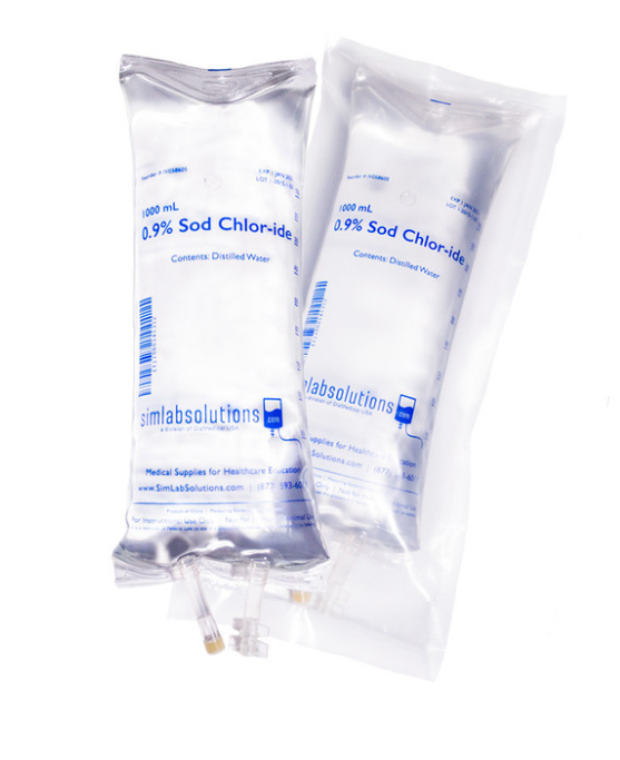 BSN 266-100 ML Saline Filled IV Bag (Water Filled)
