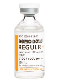 BSN 225-Insulin Vial - Regular Clear (simulated)